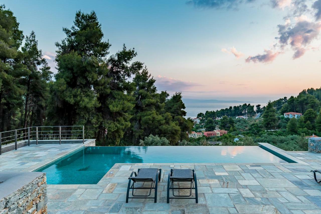 Villa Elios Private Living à Neo Klima Extérieur photo